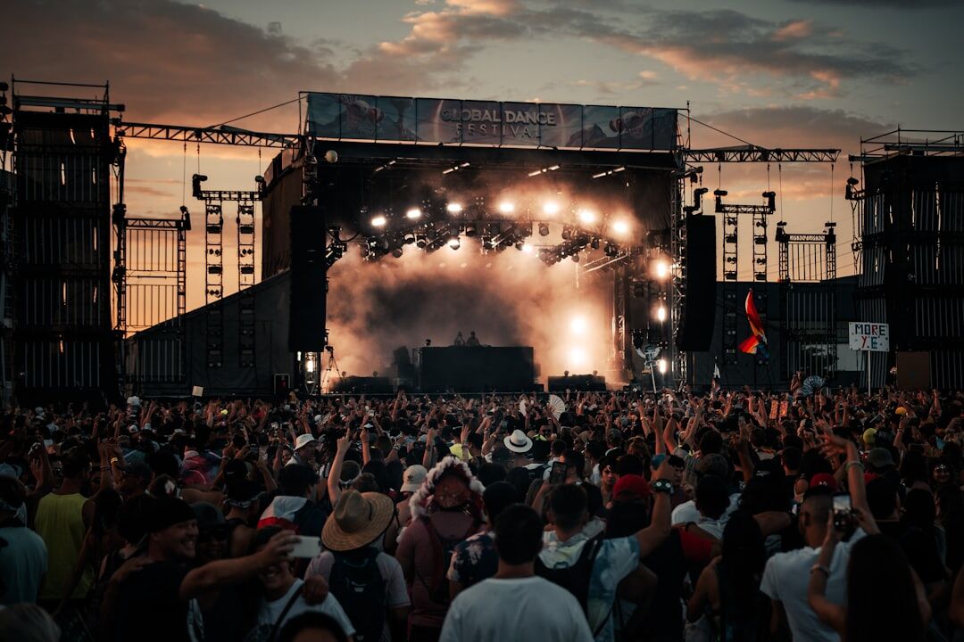 young people at festival