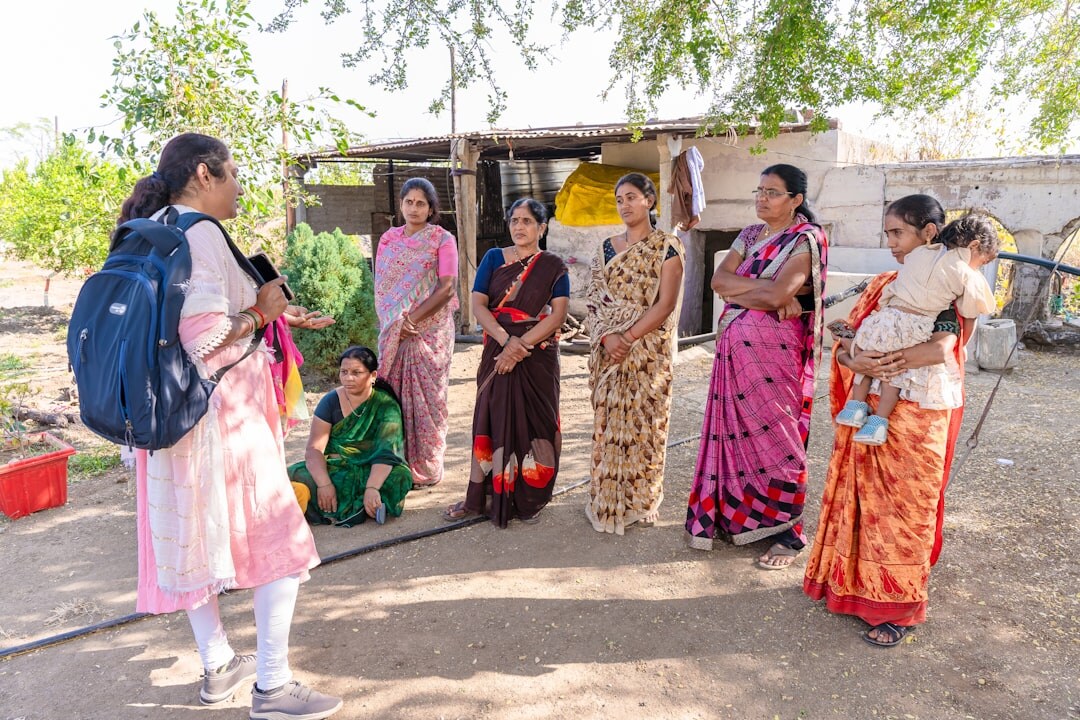 group of mothers talking